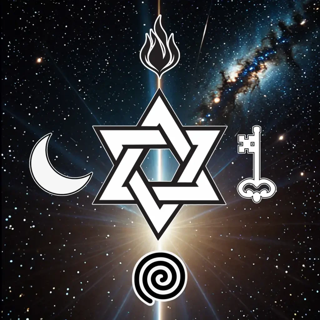 mystical symbol representing the Void and transitions